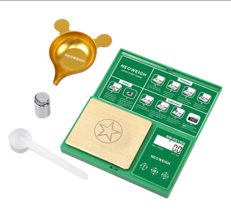 Reloading Scale, Powder Scale for Reloading, 1500 grains x 0.1 gn