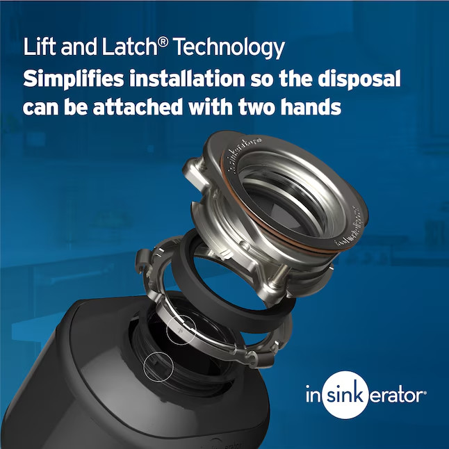 InSinkErator Badger 1 With Cord Garbage Disposal, Badger 1, 1/3 Hp