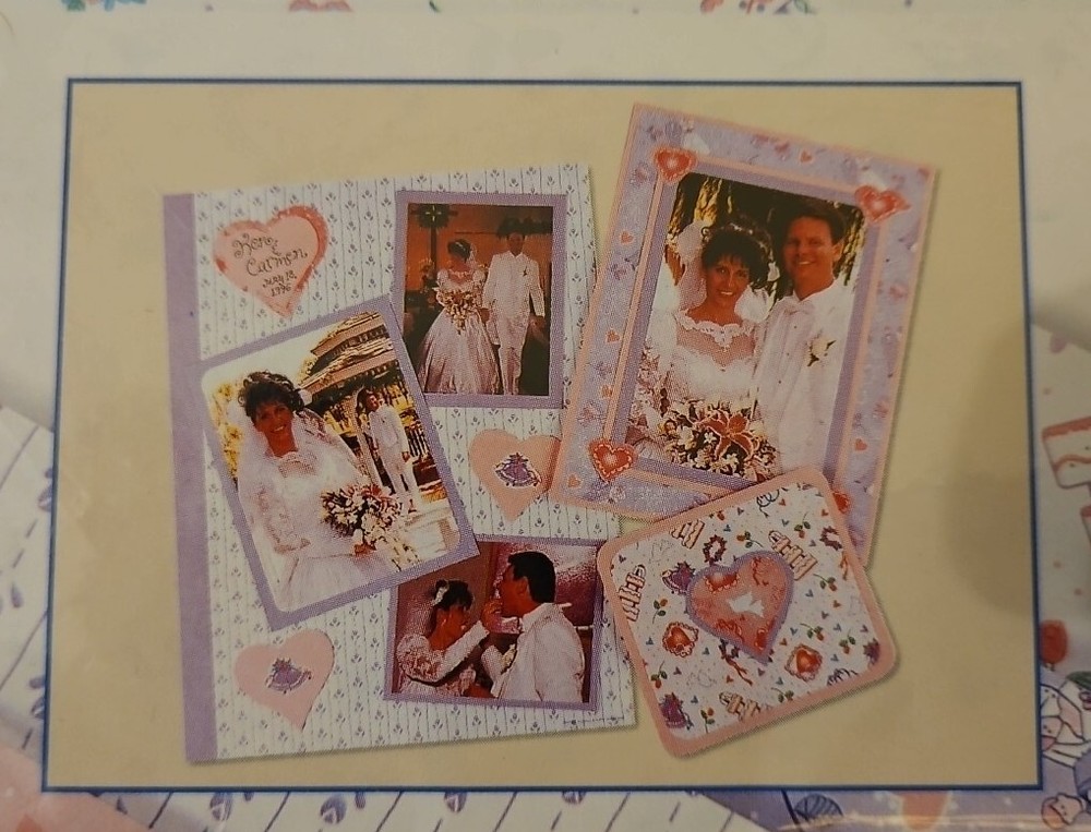 Memories Forever Printed Paper Coordinated Theme Pack Wedding Day NIP