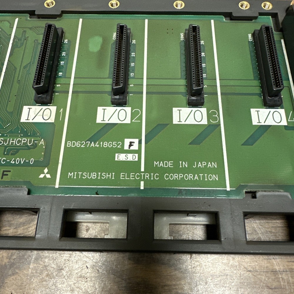 Mitsubishgi,A1SJHCPU,Melsec CPU w/5 Slot Rack