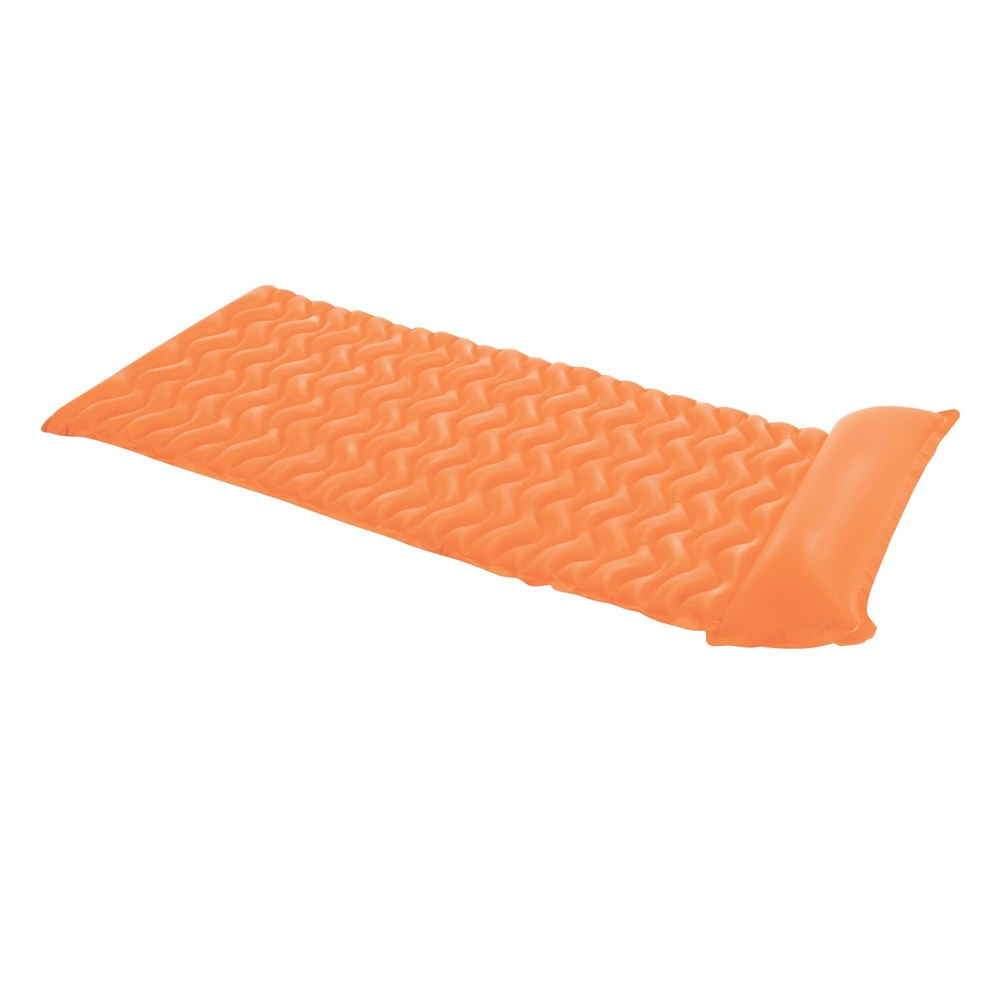 Intex Tote 'N Float Wave Mat Floating Swimming Pool Lounger (Open Box) (2 Pack)