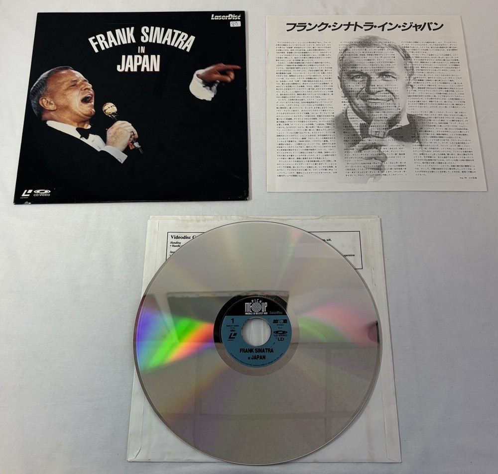 Laserdisc ~ FRANK SINATRA In Japan