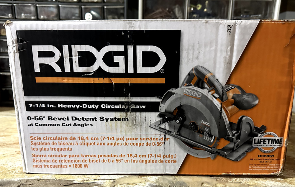 RIDGID R32051  7-1/4 In. Circular Saw