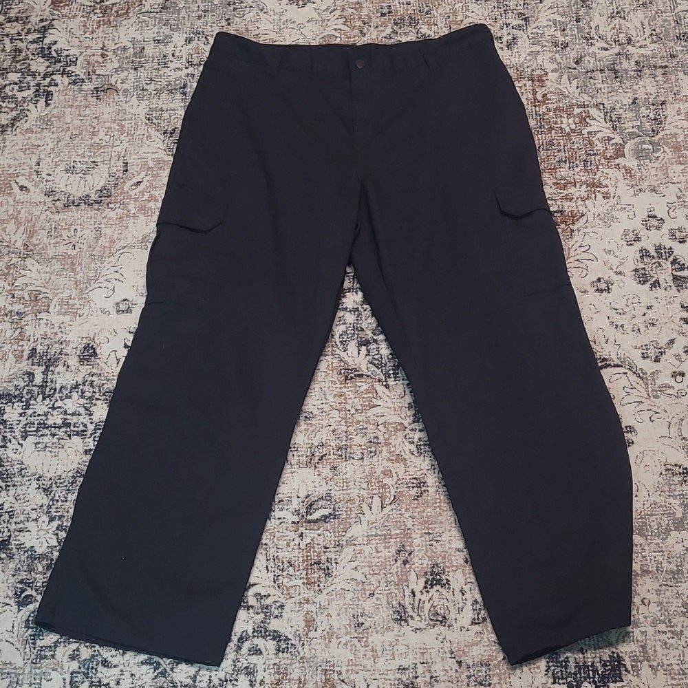 Dickies Cargo Work Pants Black 36x30 Polyester Blend GP3038BK Men