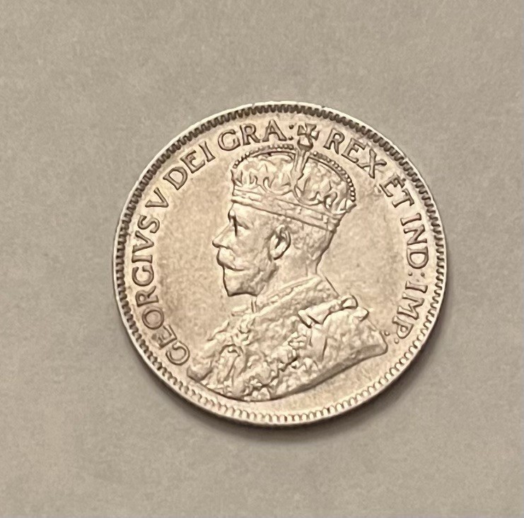 1919 Canada 25 cents - AU+