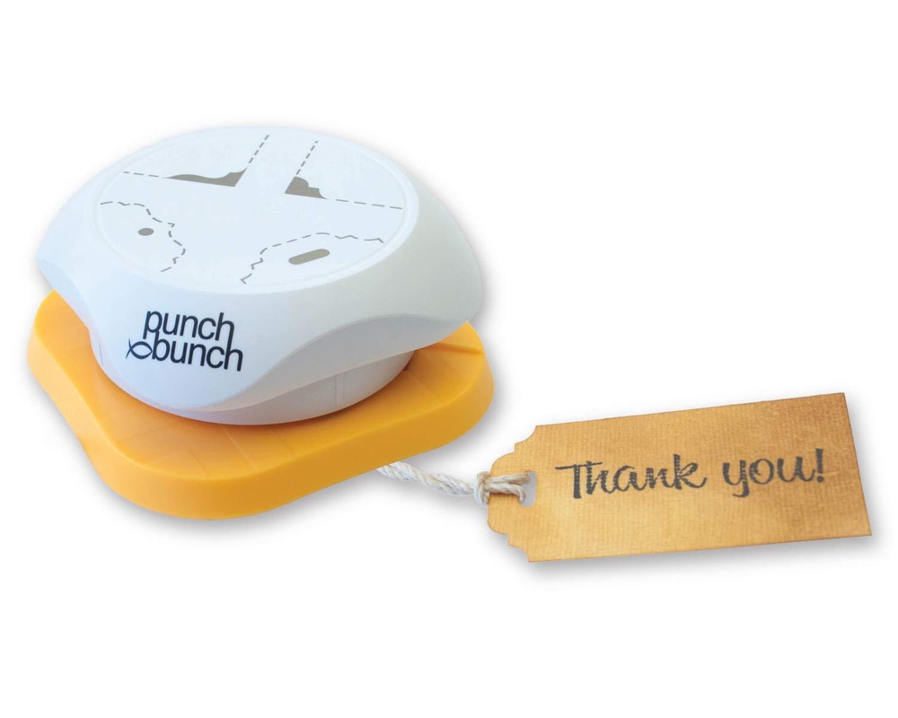 AnySize Elegant Tag Maker Punch