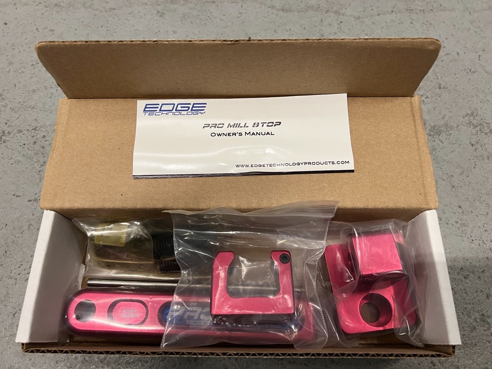 Edge Technology Pro Stop Table Mount (Model 16-000), Never Used