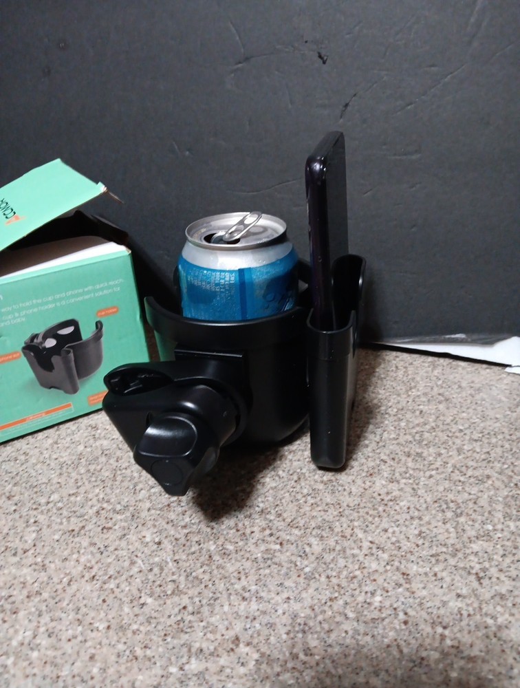 ACCMOR 2 in 1 Stroller Cup & Phone Holder