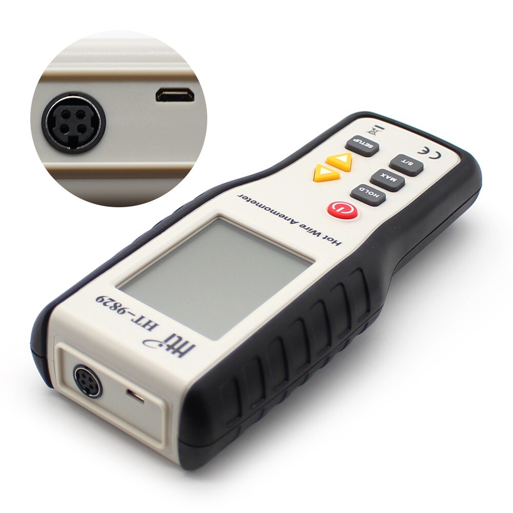 HT-9829 High-precision Handheld Digital Thermal Anemometer Hot Wire Anemometers