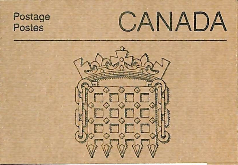 Canada - Booklet BK92b - Harrison Paper - 1987
