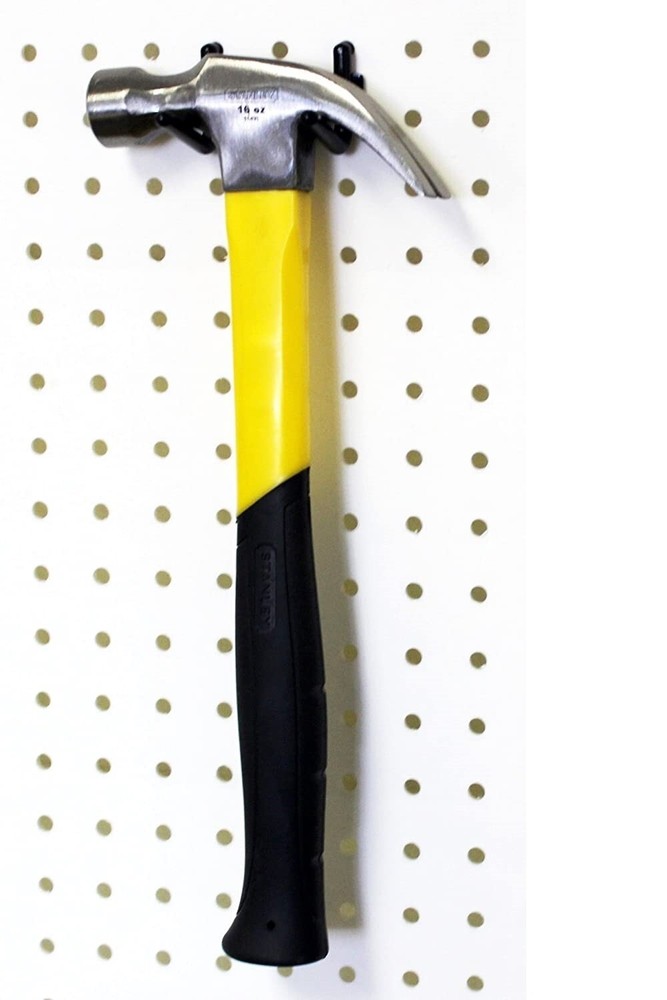 WallPeg Pegboard Wall Organizer Kit -48" Wide - 2 Pegboard Panels & 36 Peg Hooks