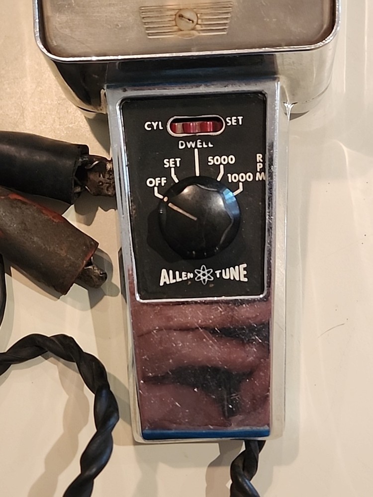 Vintage Allen Tune Dwell Tachometer Tester Untested