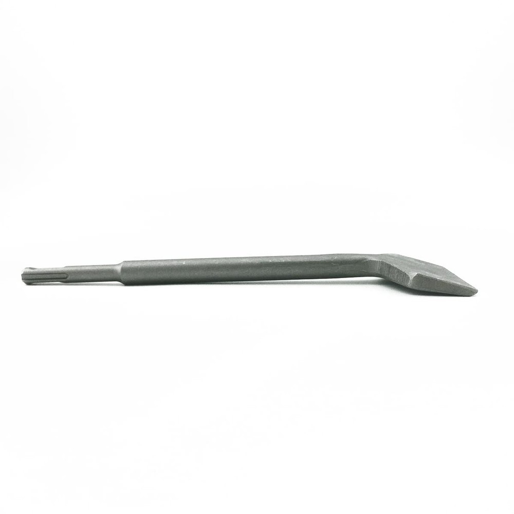 SDS-Plus 3 Inch Wide Cranked Angled Bent Tile & Thinset Scaling Chisel, SDS-P...