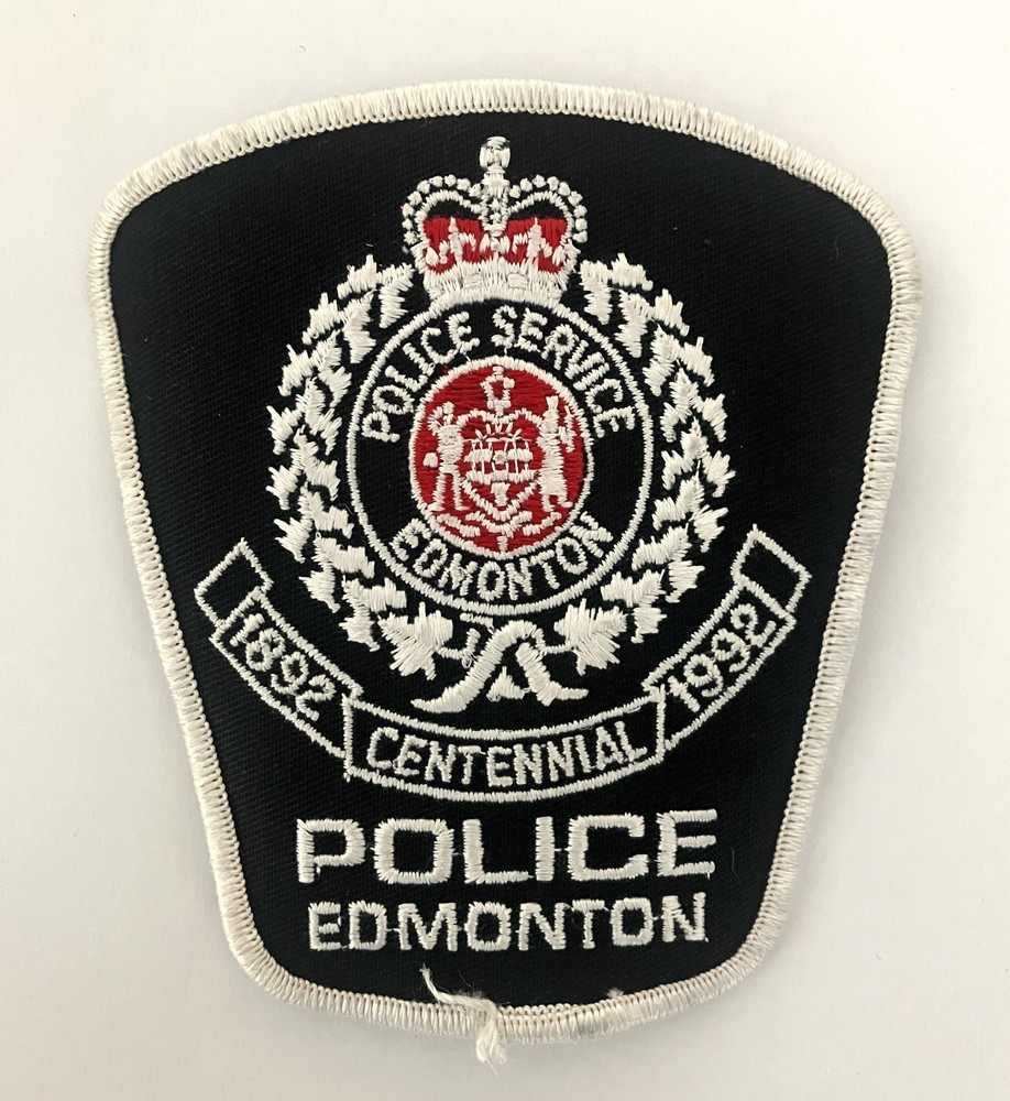Canada, Edmonton Police 1892-1992 Centennial patch