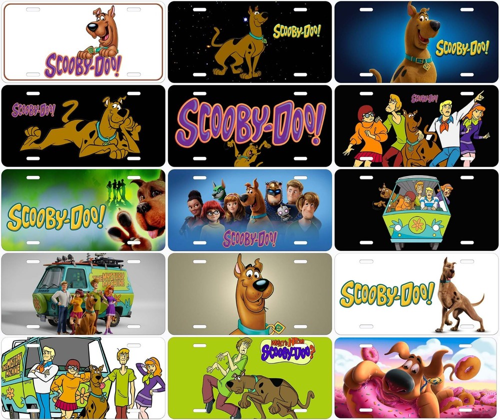 Scooby Doo Novelty Auto Car License Plate