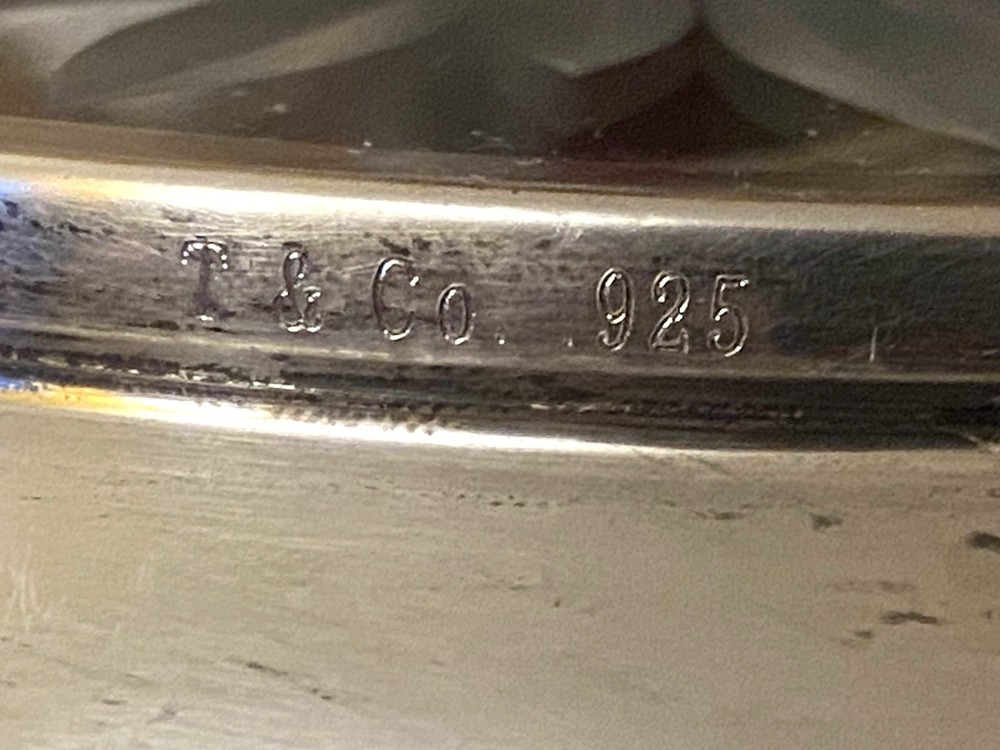 Tiffany&co Sterling Silver Coaster Dish