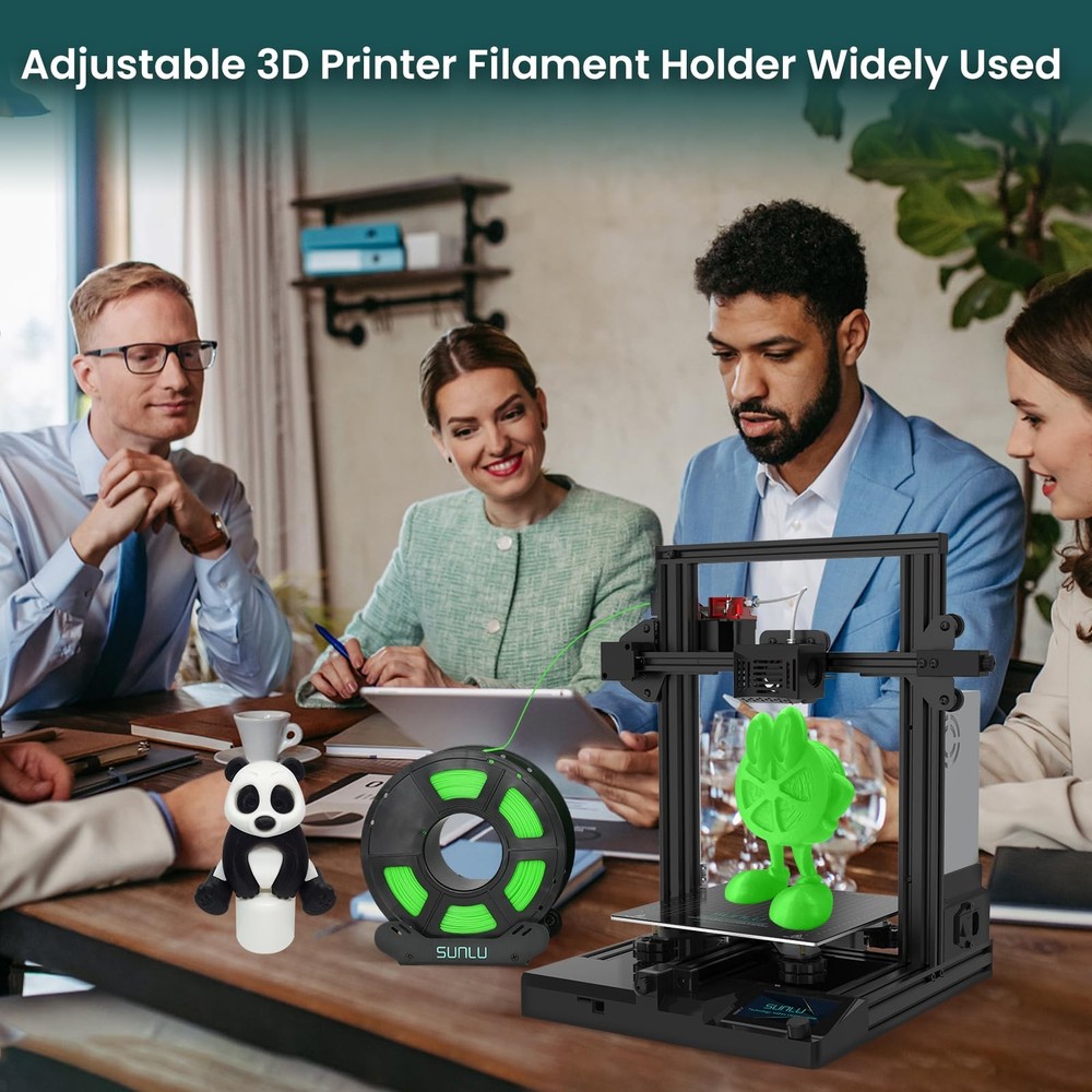 SUNLU 3D Printer Filament Holder, Spool Easy 1 Piece, Black