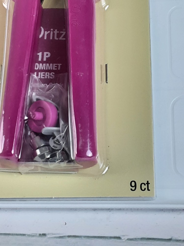 NEW Dritz Grommet Pliers 9 Pieces Pliers 4 Tools Tool Remover Replacement Insert
