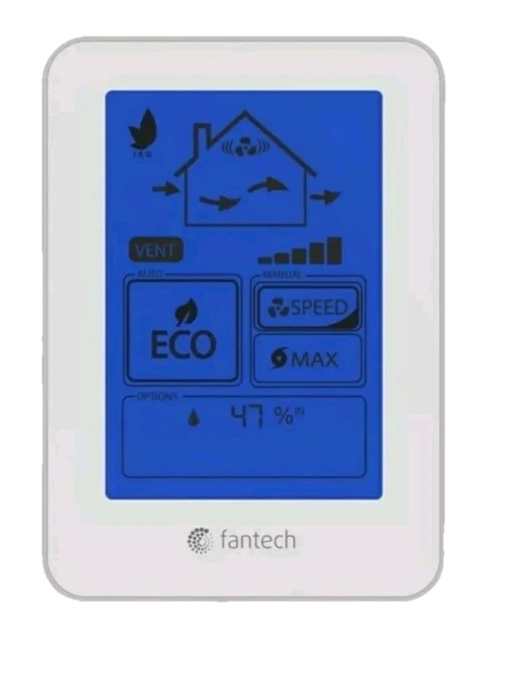 ECO-Touch IAQ Touchscreen 5-Speed Multi-Function Dehumidistat 414727 New