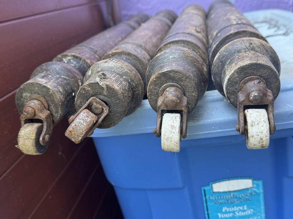 Wooden Table Legs Antique