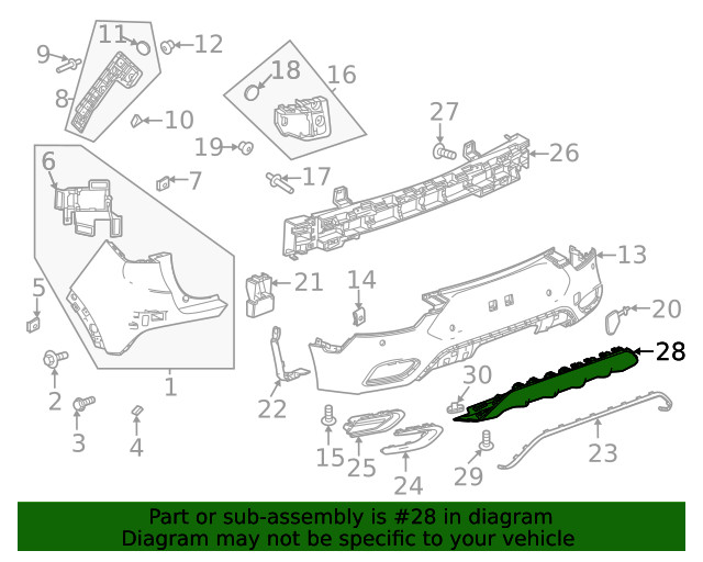 Genuine GM Valance Panel 42819882