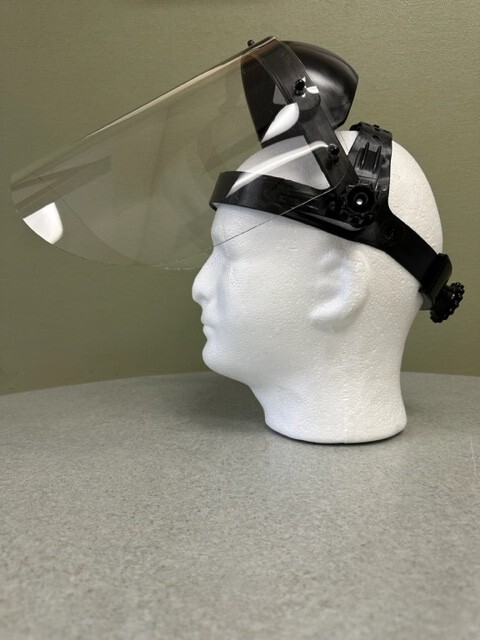 Face Shield extra wide with ratchet adjustment