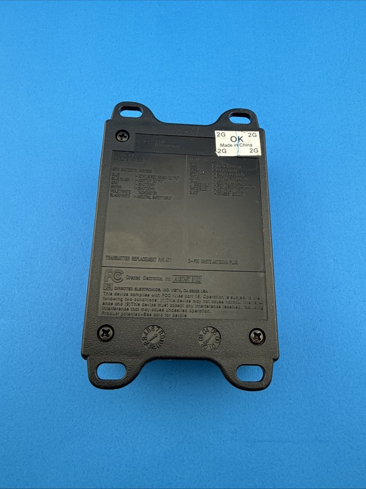 OPEN BOX DEI Directed Avital AviStart 3100 KEYLESS Module Brain ONLY