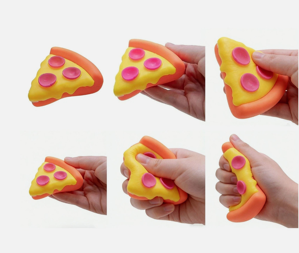 NeeDoh Squeezza Pizza Nee Doh Squeeze