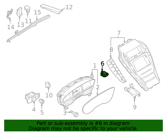 Genuine Ford Sensor FL3Z-19E616-D