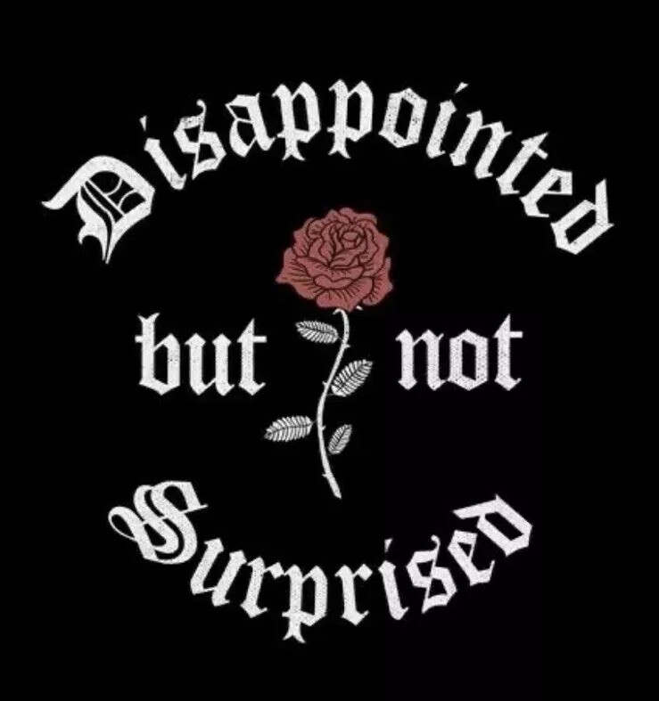 Disappointed Sticker Decal
