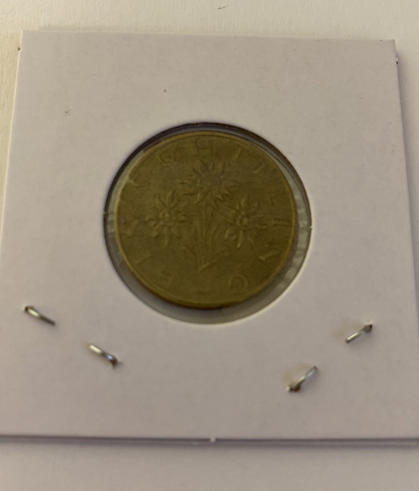 1971 Austria 1 Schilling Coin B16