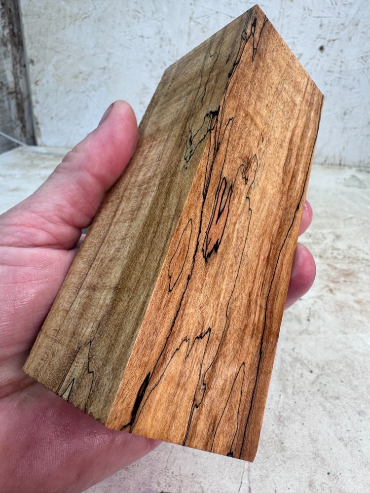 Stabilized Spalted Maple Knife Block or Turning Blank | Oversized | SSM 231