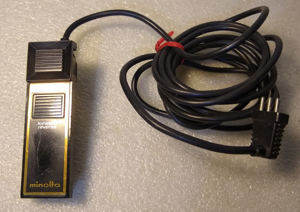 Minolta Cycle handheld Remote Control Controller Switch Forward Reverse 5 pin