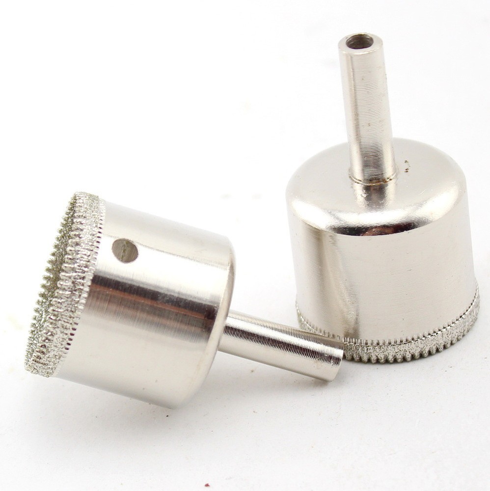 Sintered Diamond Hole Saws Set 15-35 mm Drill Bits for Glass Tile 2Pcs