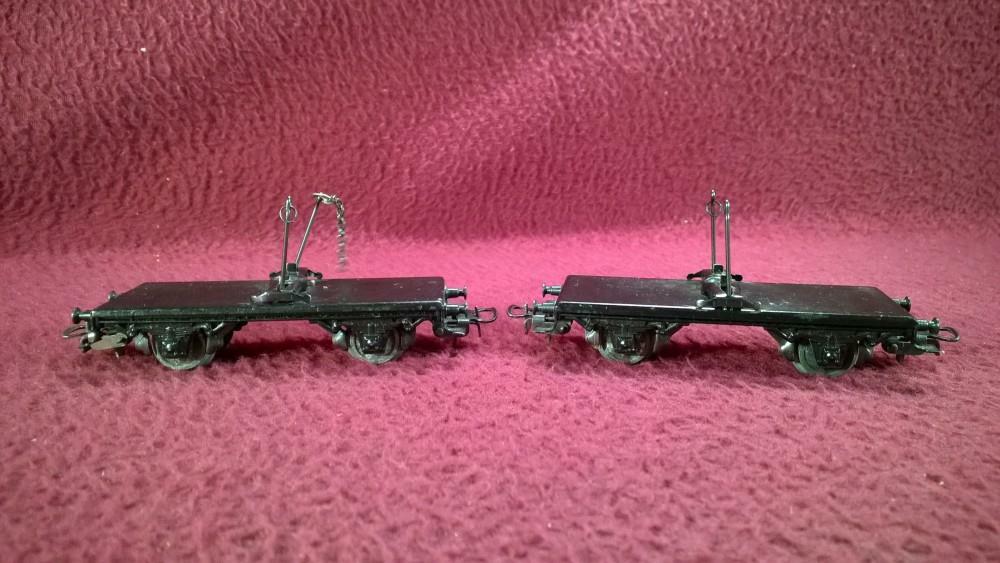 HO MARKLIN TIMBER WAGONS