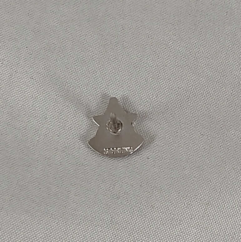 Sterling Silver 25 year Masonic Lodge Tie Tac