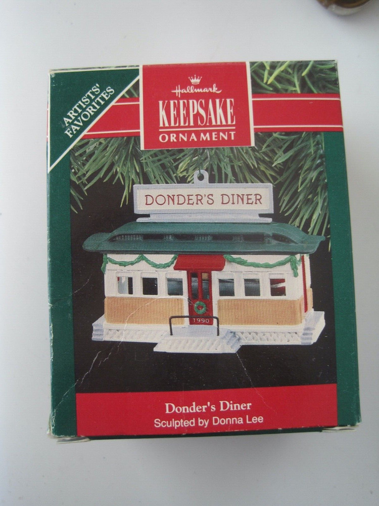 Hallmark Keepsake Ornament Donder's Diner 1990