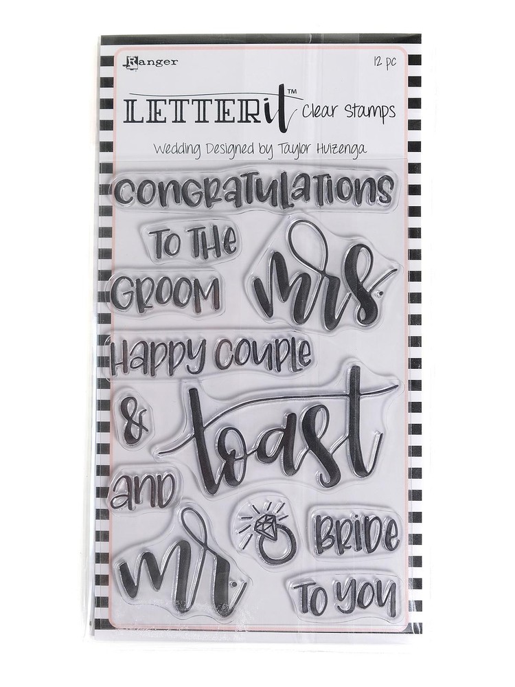 Ranger Letter It Clear Stamp Sets