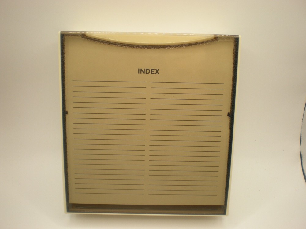 Vintage Flip’N’File 15 Disc Storage Computer