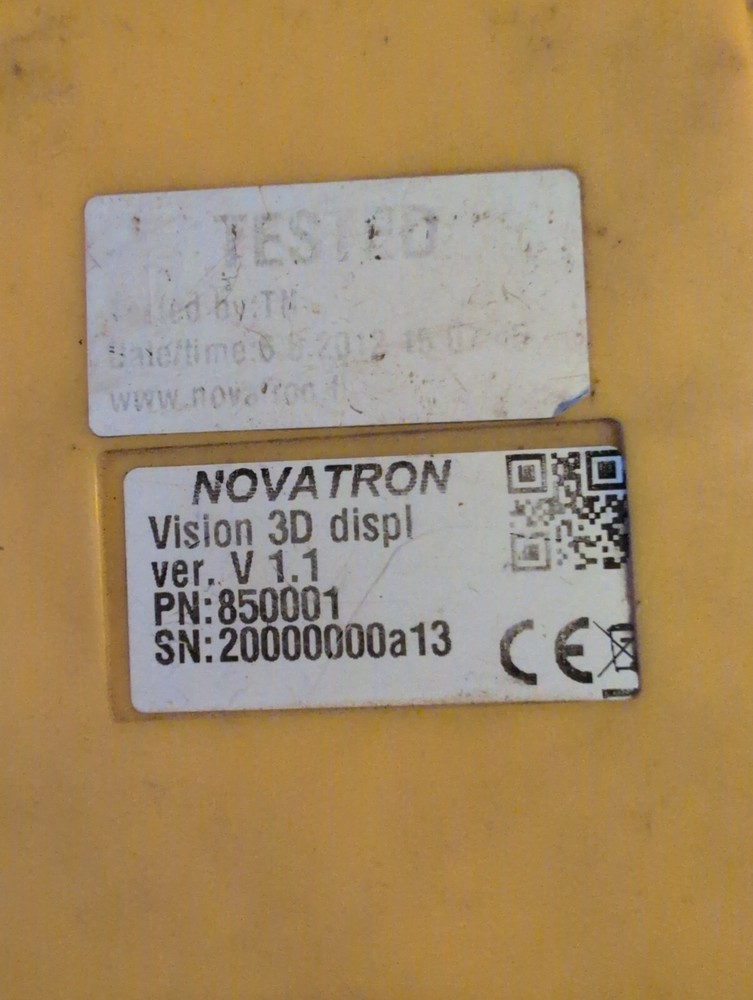 Novatron 3D display with MCC12 Excavator Machine Control System FREE SHIPPING