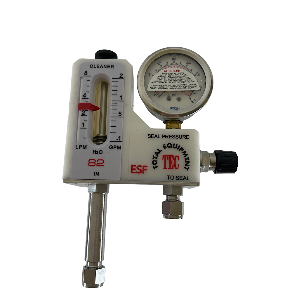 ESKO ESF82-PTEXXX 0.1 - 2 GPM Floor Mount Variable Area Flow Meter