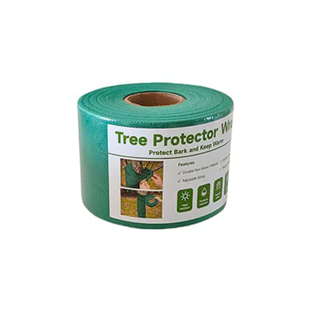3" x 120' Tree Wrap to Protect Bark, Trunk Protector Green X