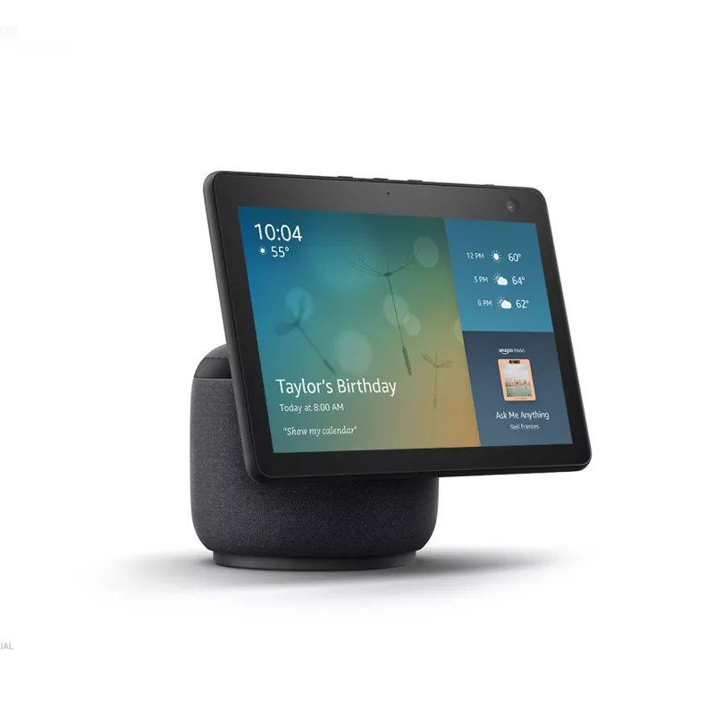 Amazon Echo Show 10 3rd Gen Smart Display T4E4AT Motion Sensing Black Excellent
