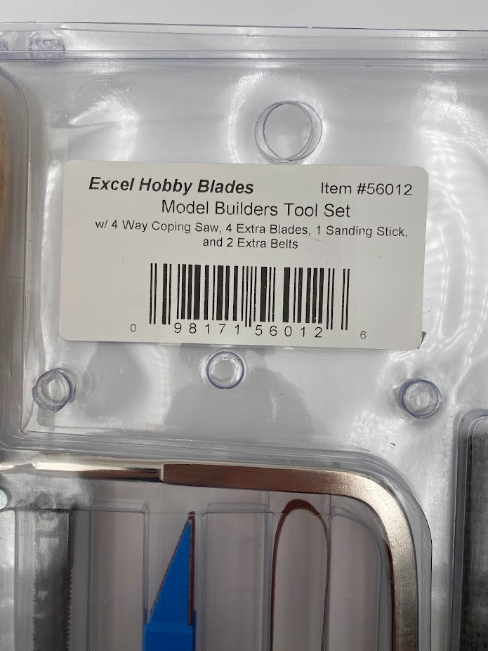 Excel Hobby Blades 84190 Model Builders Saw Tool kit
