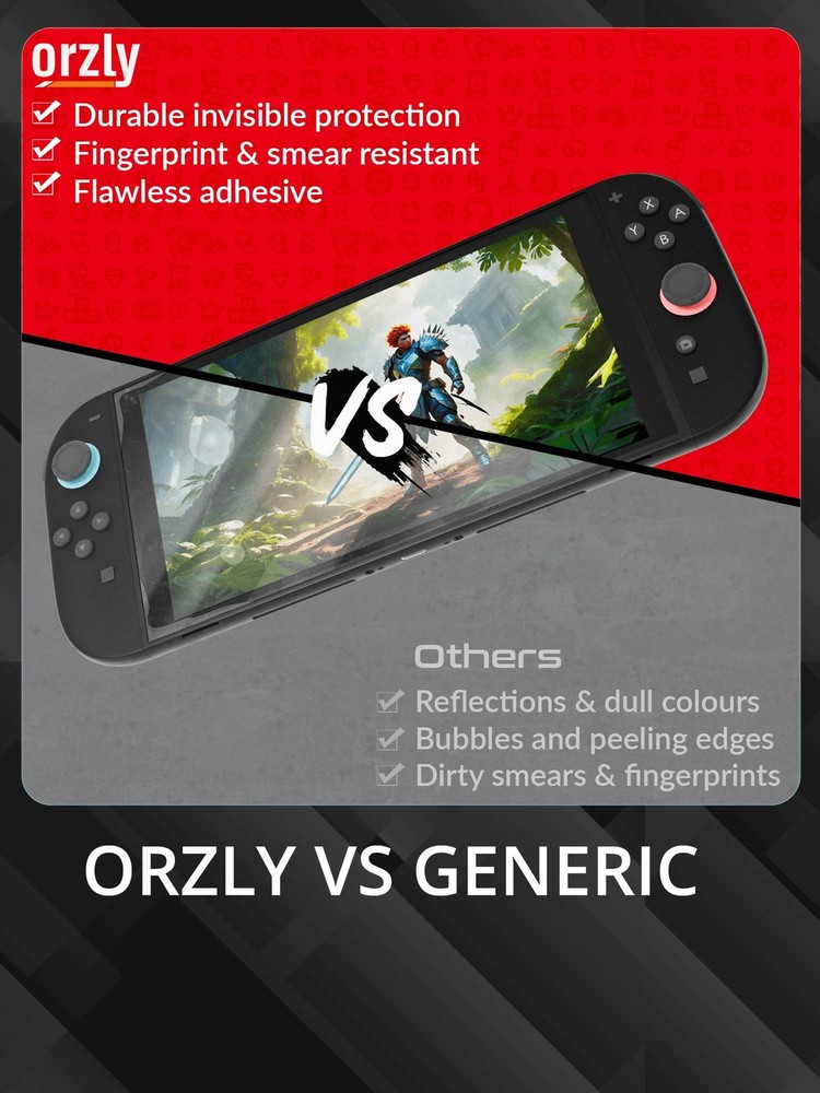 Switch 2 Accessories Bundle Carry Case & Screen Protector for Nintendo Switch...