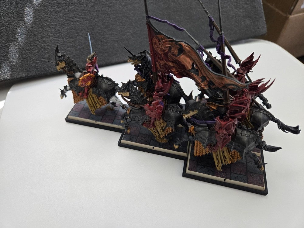 Cavalry Movement Tray, Lance Formation, 6 Models, 30x60mm
