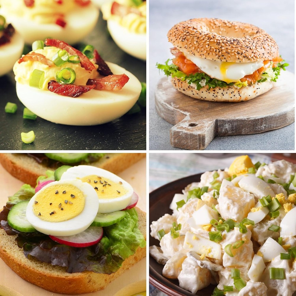 Electric Egg Cooker - Boil, Poach & Scramble 7 Eggs Effortlessly