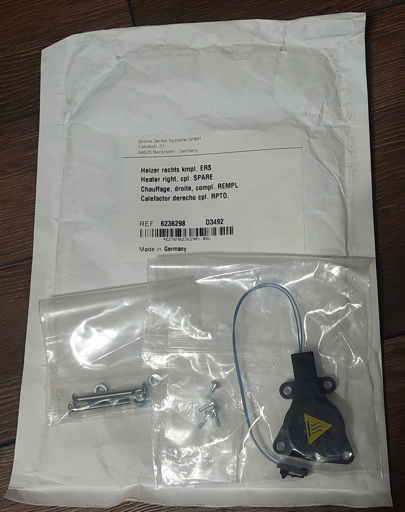 New Sirona heater, 6236298