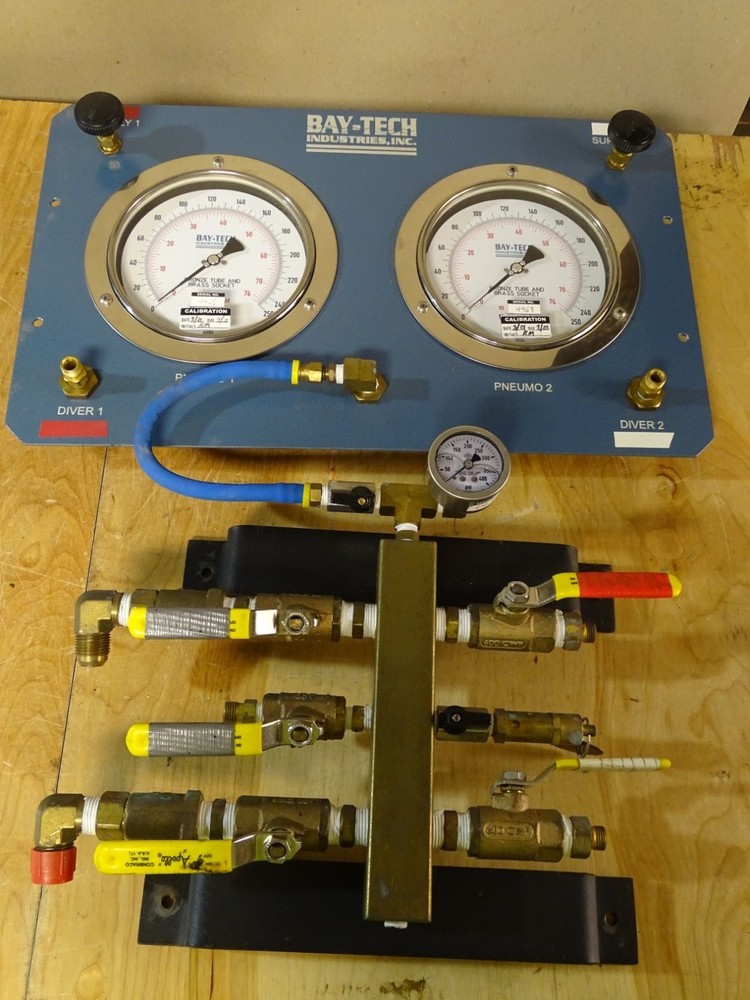 Bay-Tech 2-Diver Air Control & Valve Assembly , ACM2D-ASSY