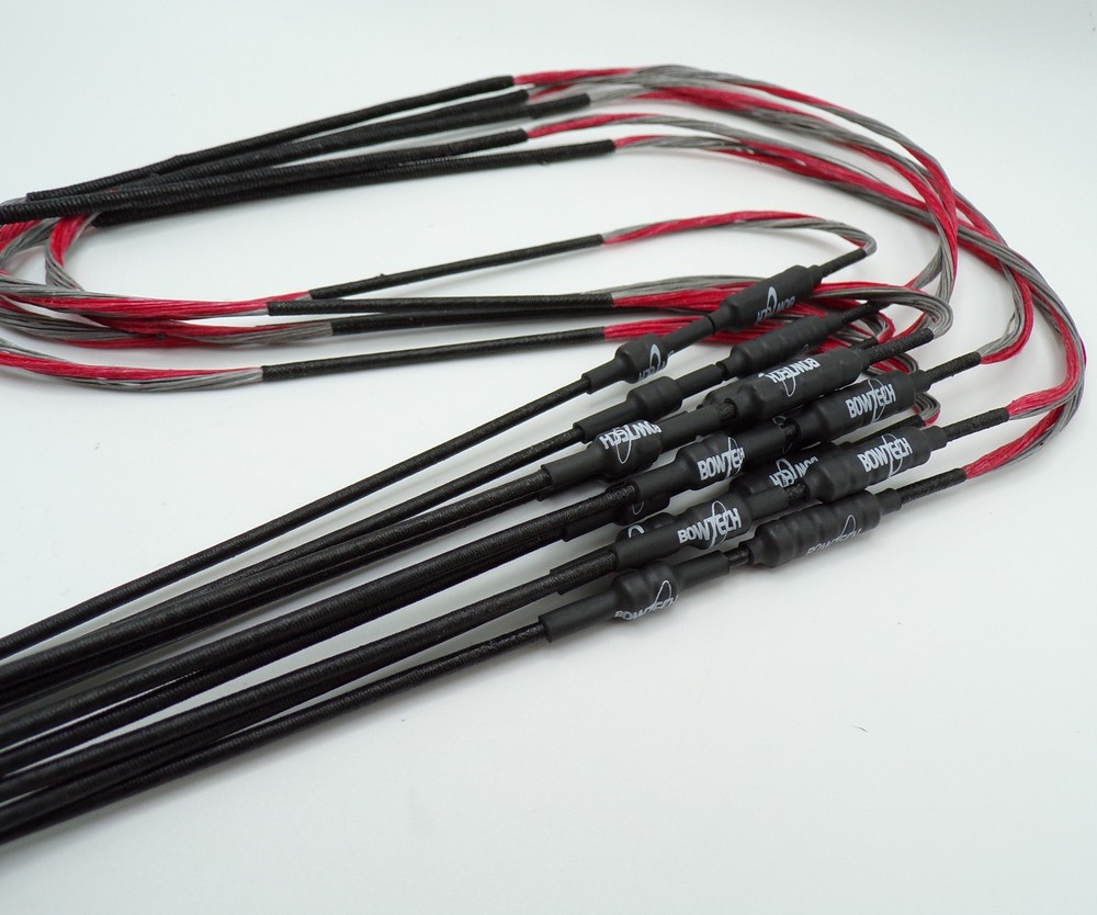 Bowtech Invasion CPX (Red & Silver) OEM String & Cable (Full Set)